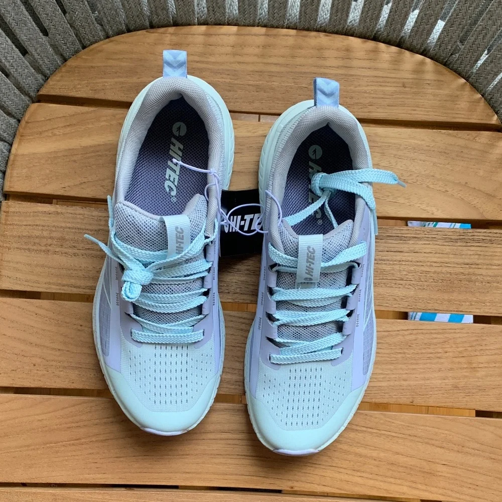 Hi-Tec Women's Light Blue and Lavender Shoes - Picture 4 of 9